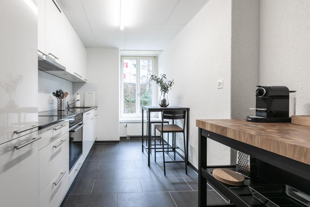 Spirit Apartments Zentral Mit Gratis Parkplatz 루체른 외부 사진